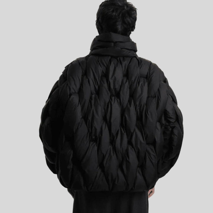 Mens Quilted Puffer Jacket Insulated Lightweight