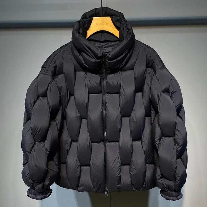 Mens Quilted Puffer Jacket Insulated Lightweight
