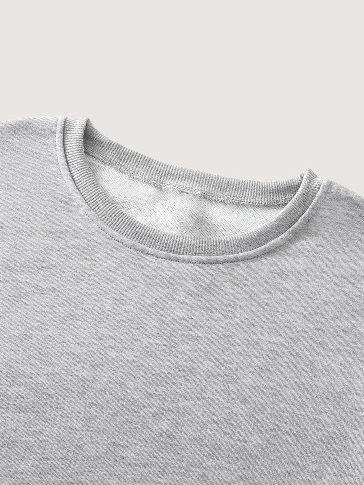 Mens Graphic Sweatshirt Cotton Crewneck Regular Fit