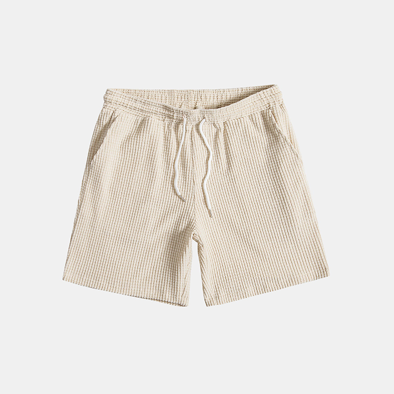 Mens Two-Piece Casual Shirt and Shorts Set