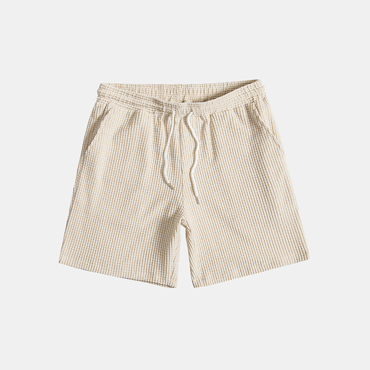 Mens Two-Piece Casual Shirt and Shorts Set