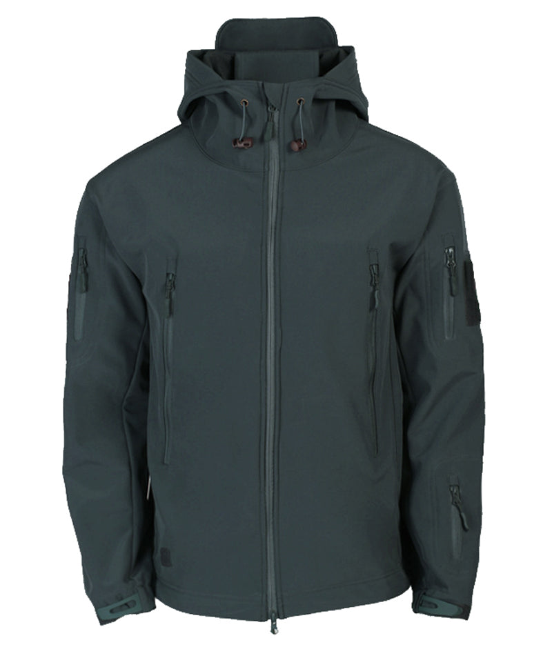 Mens Tactical Softshell Jacket Waterproof Windproof with Hood