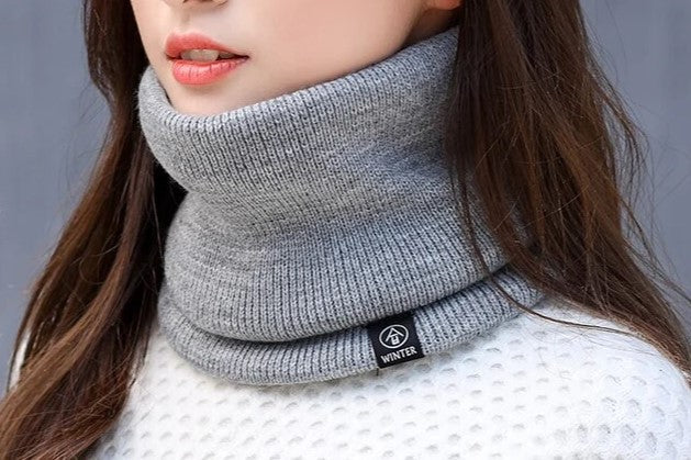 Unisex Neck Warmer Warm Soft Knit