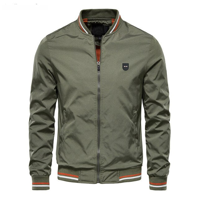 Mens Lightweight Bomber Jacket Casual Summer Style - BritishMode