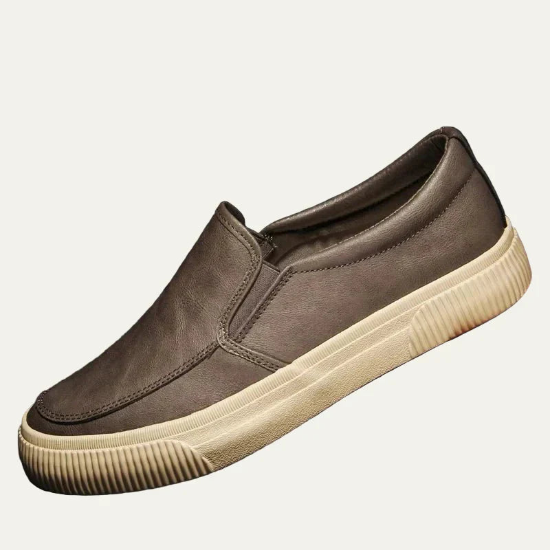 Mens Loafers Suede Penny Strap Platform Style