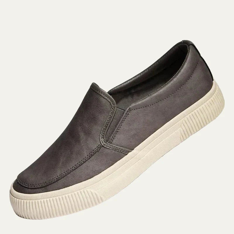 Mens Loafers Suede Penny Strap Platform Style