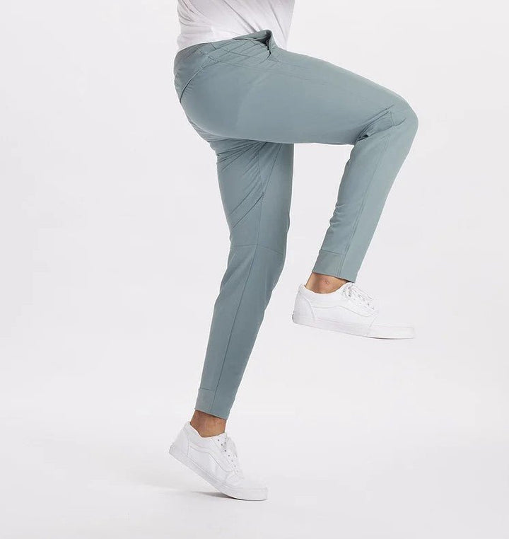 Mens Casual Stretch Pants Breathable Relaxed Fit