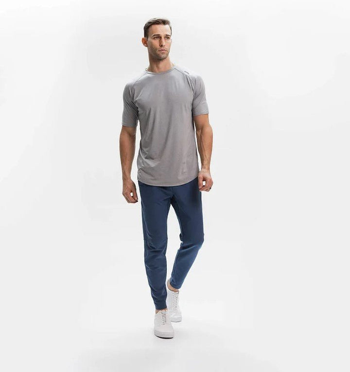 Mens Casual Stretch Pants Breathable Relaxed Fit
