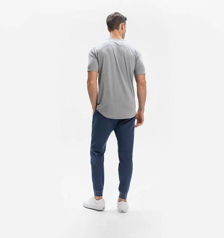 Mens Casual Stretch Pants Breathable Relaxed Fit