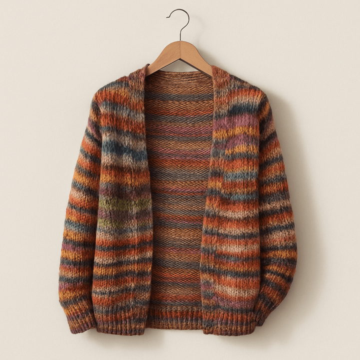 Womens Open Front Knit Sweater Cozy Fit