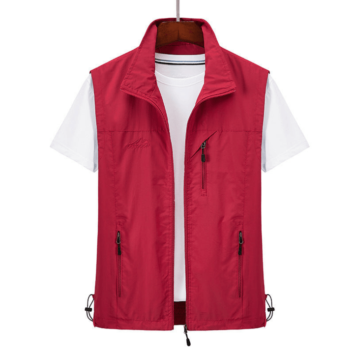 Mens Water Resistant Vest Breathable Fit