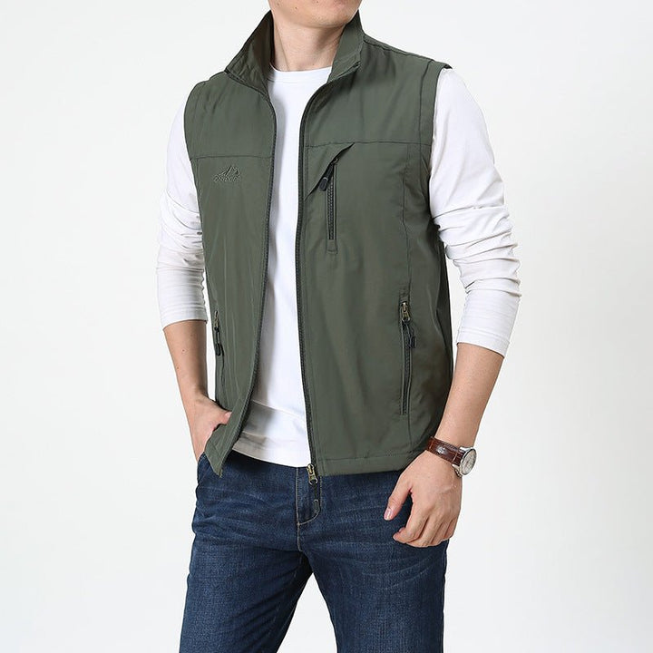 Mens Water Resistant Vest Breathable Fit