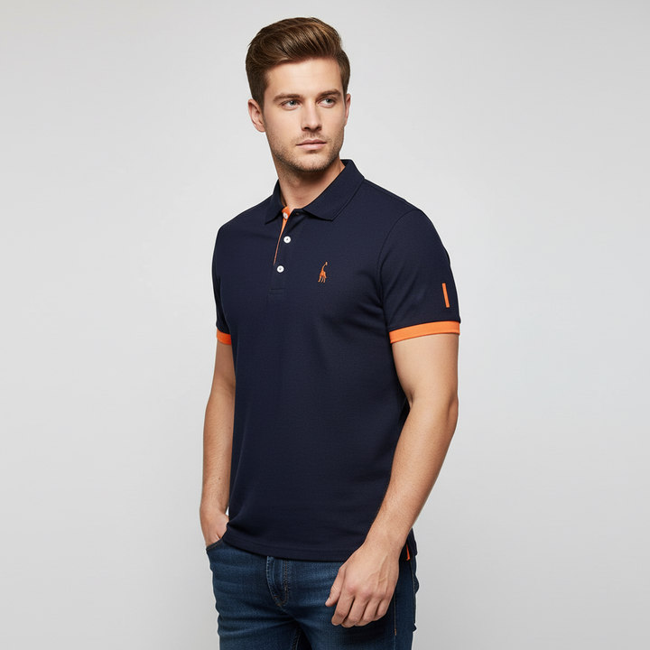 Mens Polo Shirt Breathable Relaxed Fit - BritishMode