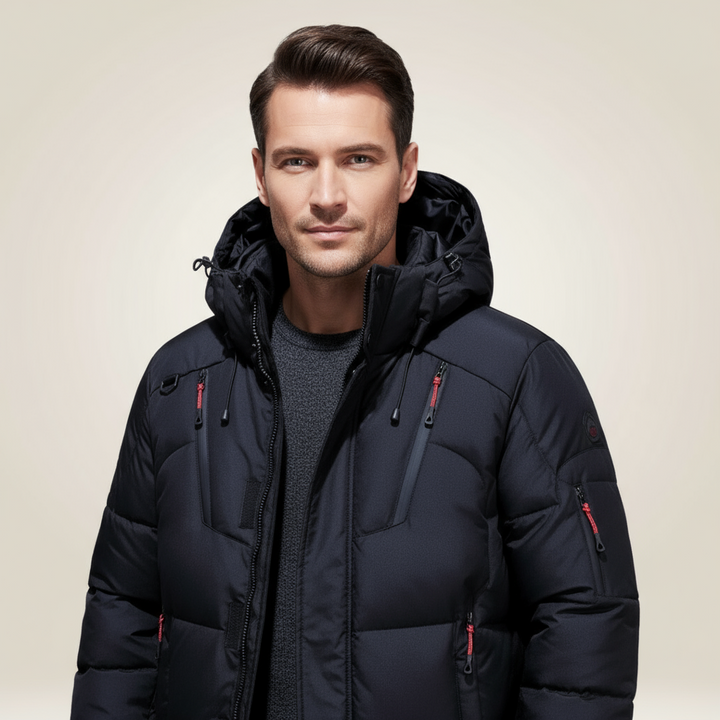 Unisex Thick Winter Parka Jacket Insulated Warm Fit