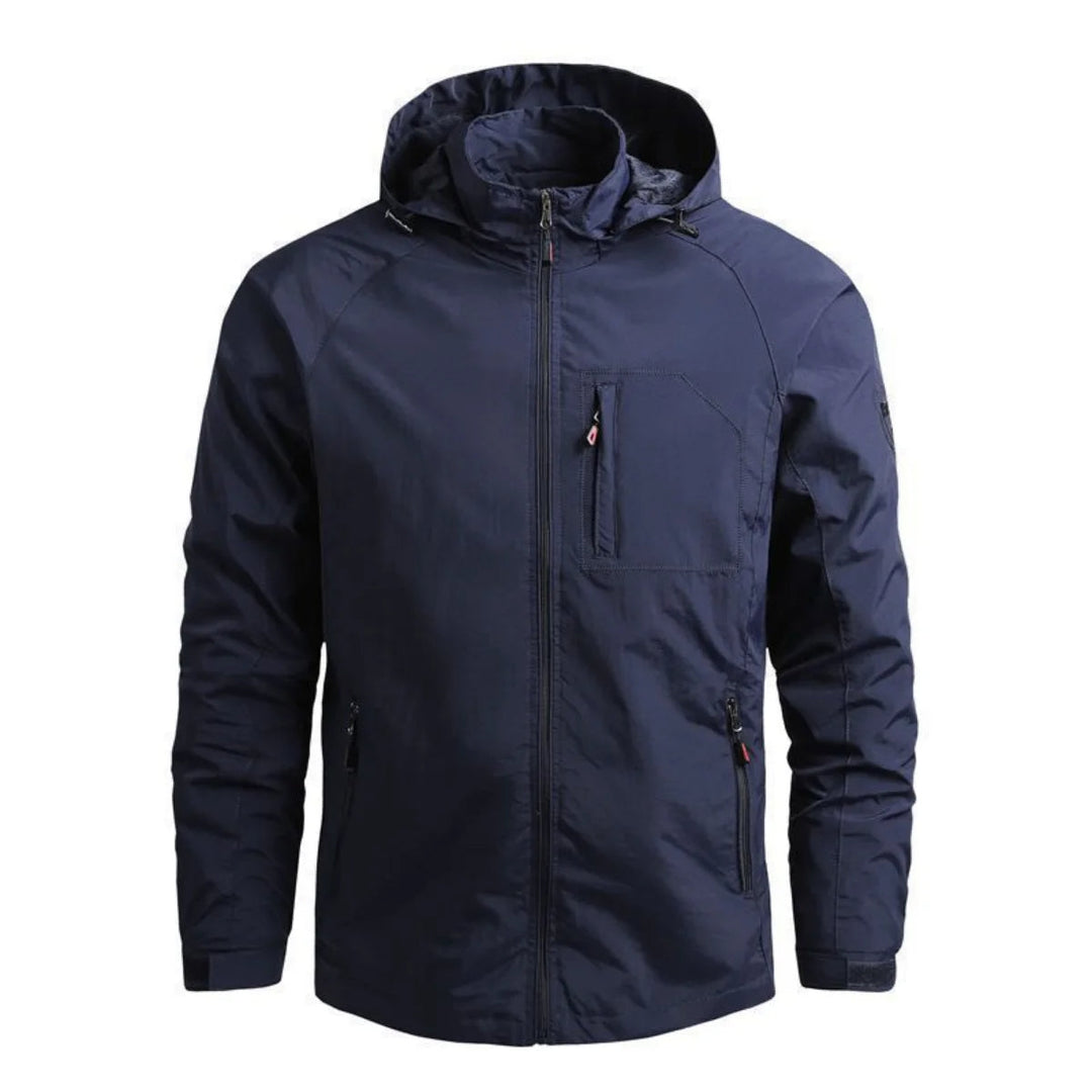 Mens Cargo Jacket Lightweight Windbreaker