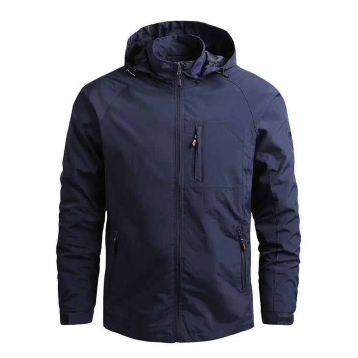 Mens Cargo Jacket Lightweight Windbreaker