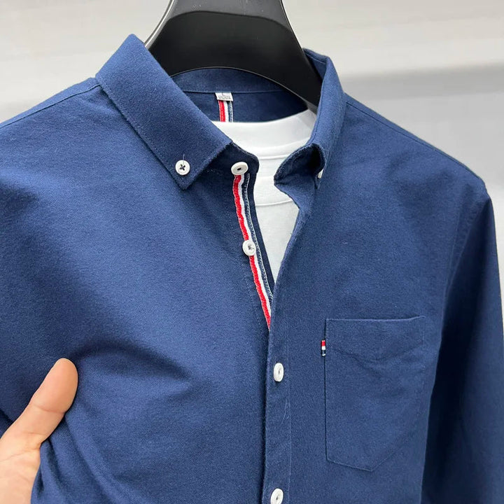 Mens Oxford Shirt Cotton Classic Fit