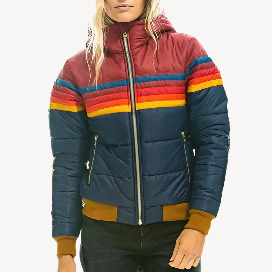 Womens Puffer Jacket Quilted Lightweight Fit