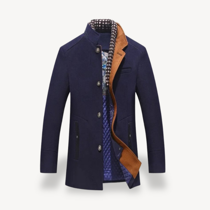 Mens Casual Jacket Button-Down Front