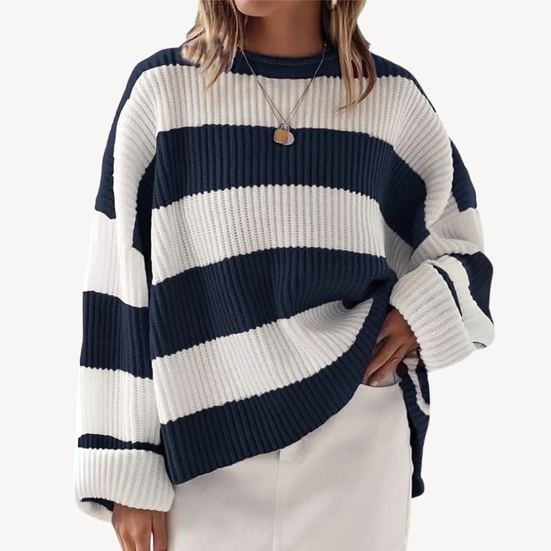 Womens Oversized Sweater Knit Relaxed Fit