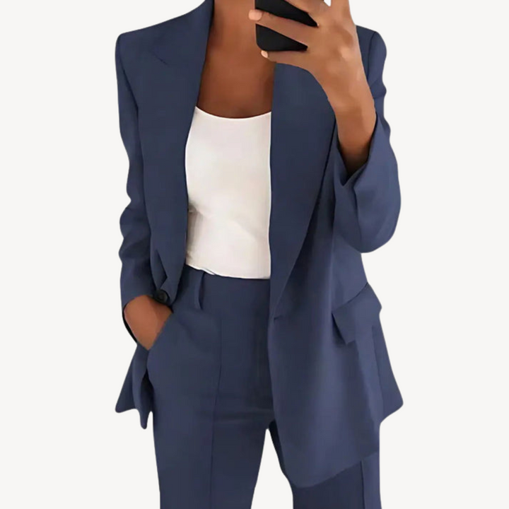 Womens Business Suit Set Tailored Formal Fit