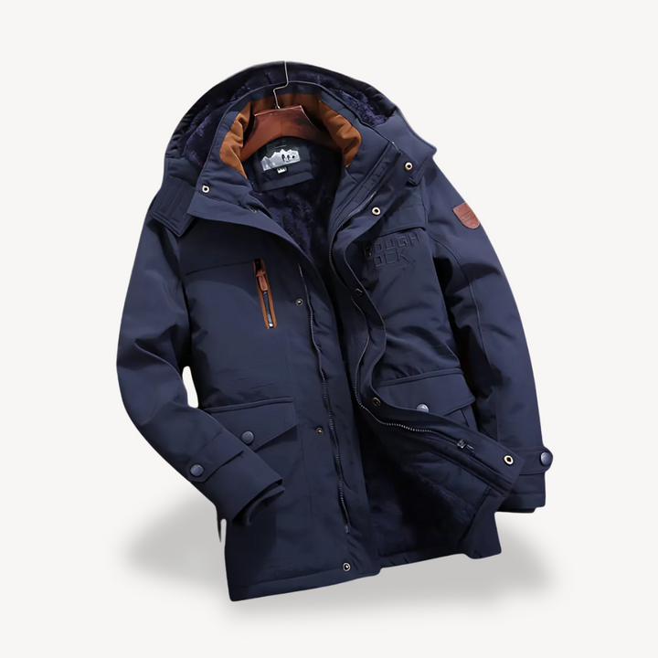Unisex Winter Parka Jacket with Fleece Lining - BritishMode