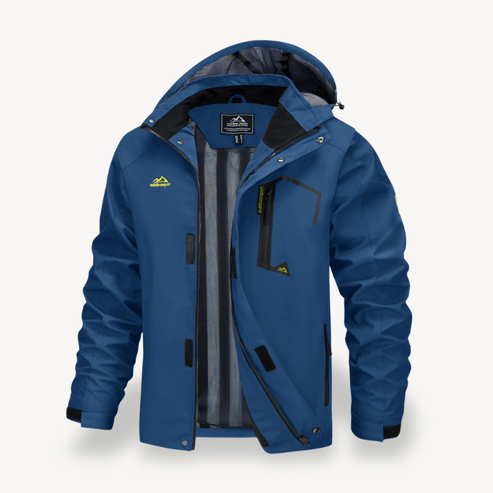Mens Jacket Water-Resistant Lightweight Fit