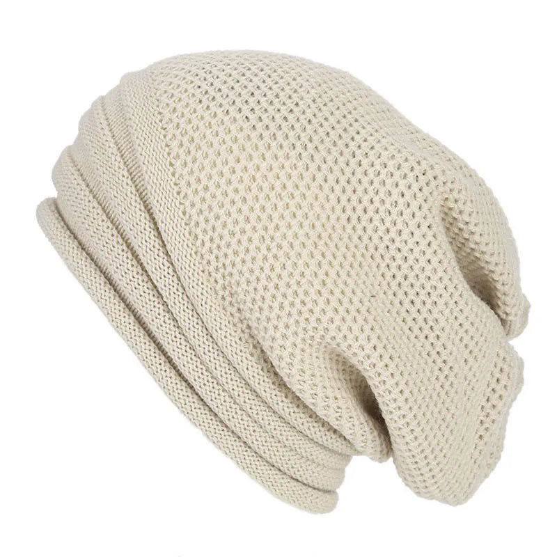 Unisex Knitted Hat Comfortable Stretch Fit