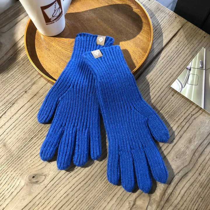 Womens Knitted Gloves Warm Comfortable Fit