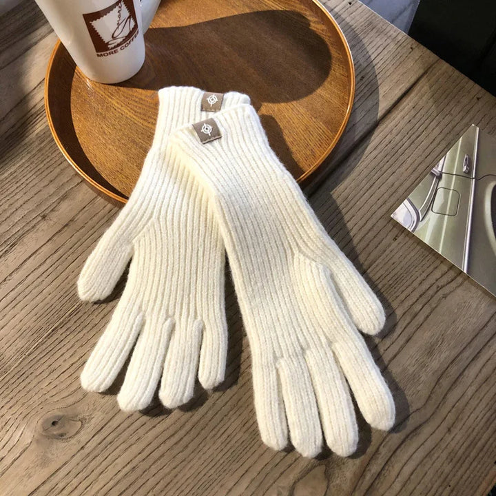 Womens Knitted Gloves Warm Comfortable Fit
