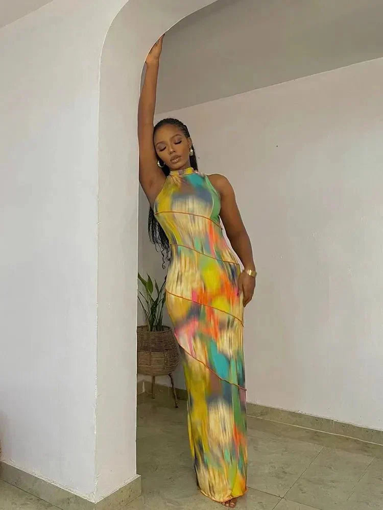 Womens Maxi Dress Lightweight Summer Style