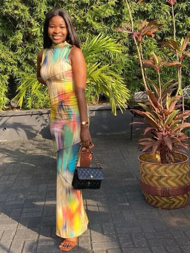 Womens Maxi Dress Lightweight Summer Style