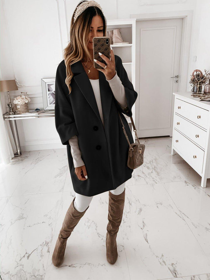 Womens Oversized Parka Coat Relaxed Fit