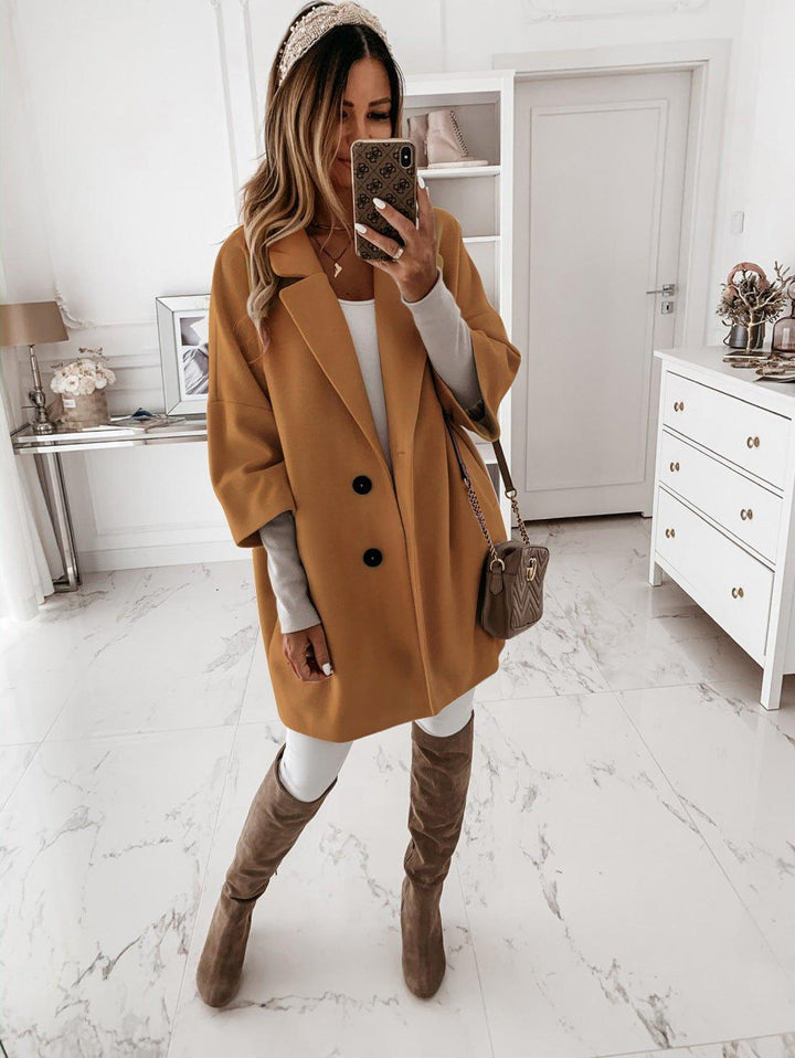 Womens Oversized Parka Coat Relaxed Fit
