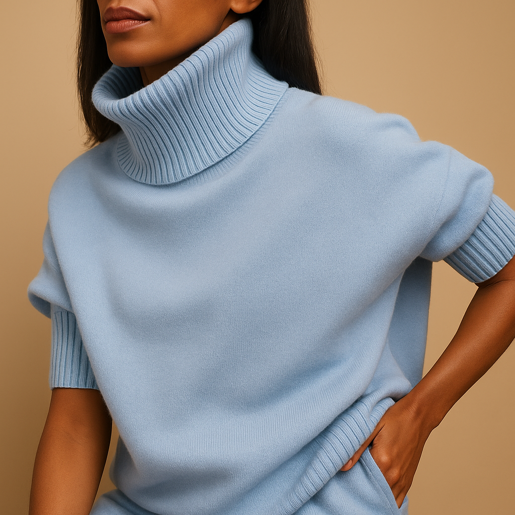 Womens Crew Neck Sweater Cozy Knit Winter - BritishMode