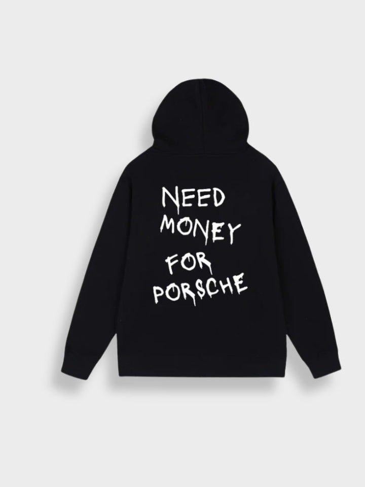 Mens Pullover Hoodie Casual Fit Back Print - BritishMode