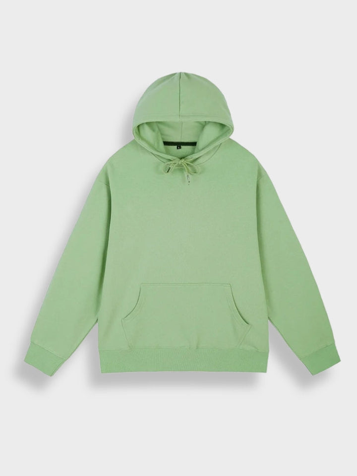 Mens Pullover Hoodie Casual Fit Back Print