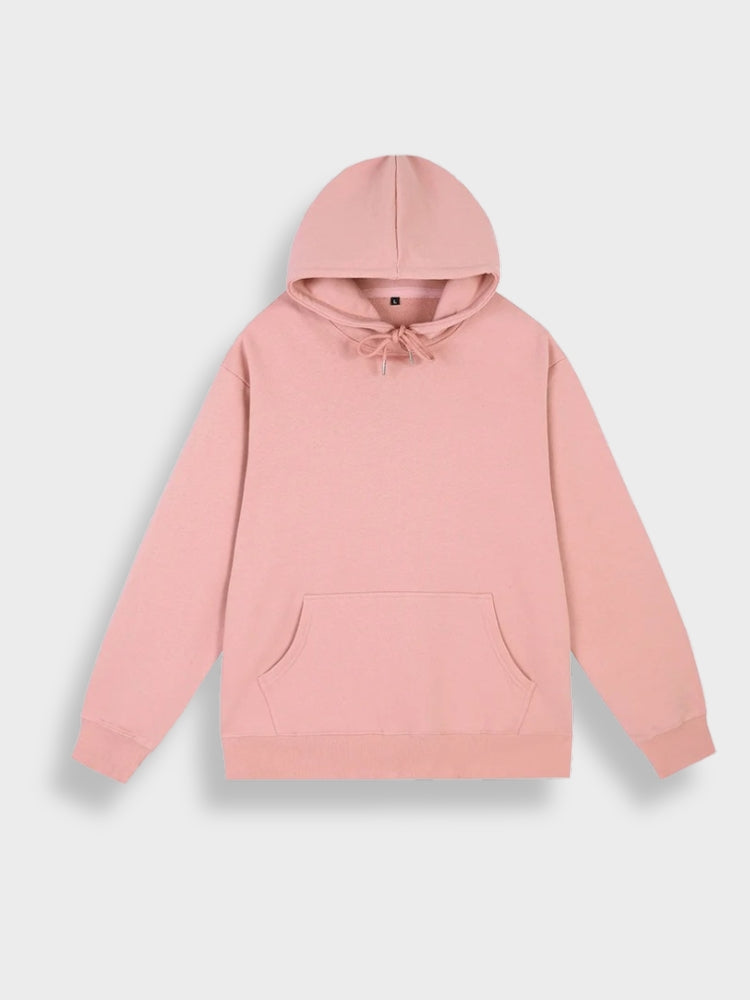 Mens Pullover Hoodie Casual Fit Back Print