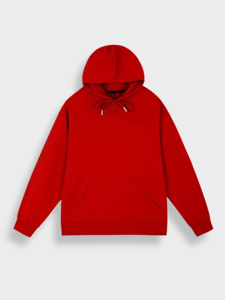 Mens Pullover Hoodie Casual Fit Back Print