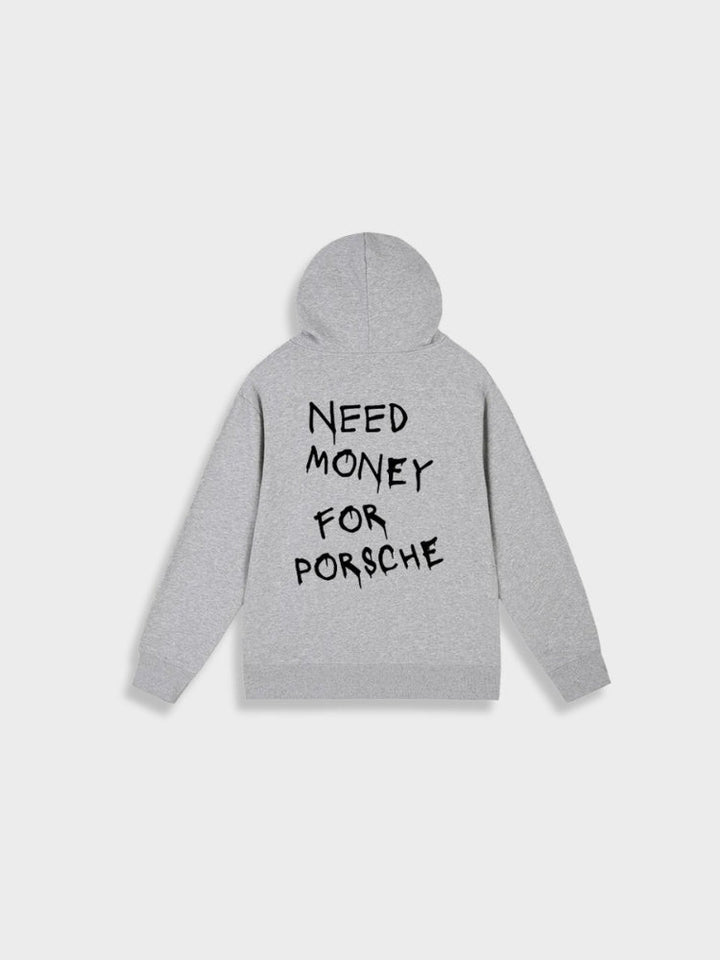 Mens Pullover Hoodie Casual Fit Back Print