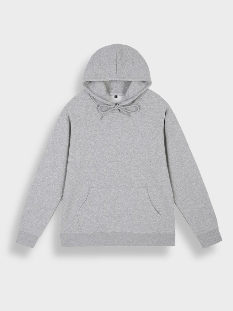 Mens Pullover Hoodie Casual Fit Back Print
