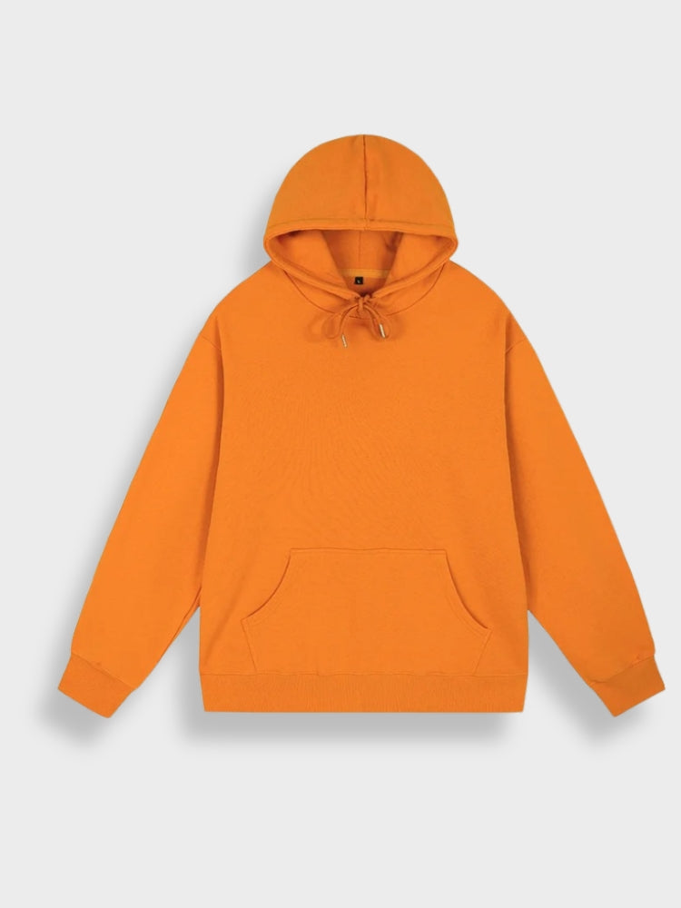 Mens Pullover Hoodie Casual Fit Back Print