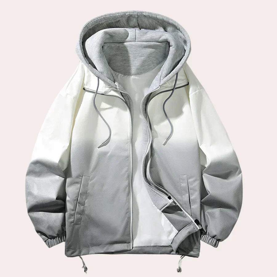Mens Hooded Jacket Lightweight Contemporary Fit