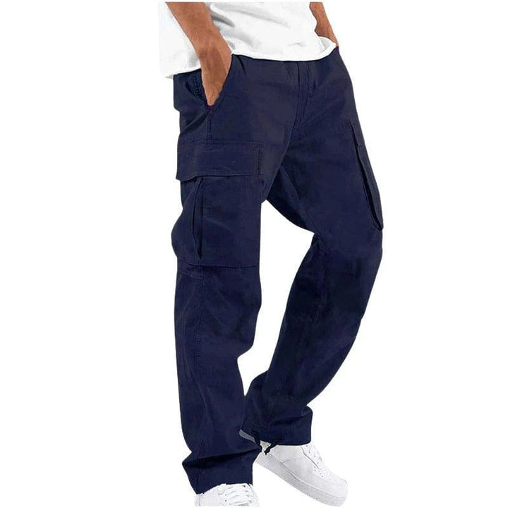 Mens Cargo Pants Cotton Relaxed Fit - BritishMode