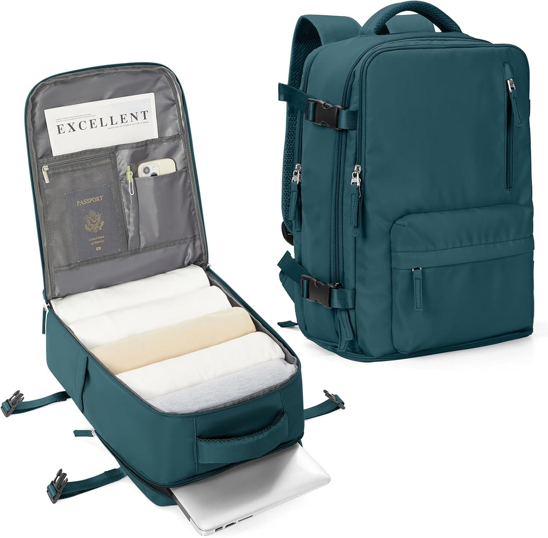 Unisex Laptop Carry Bag Multi-Compartment Adjustable Shoulder Strap
