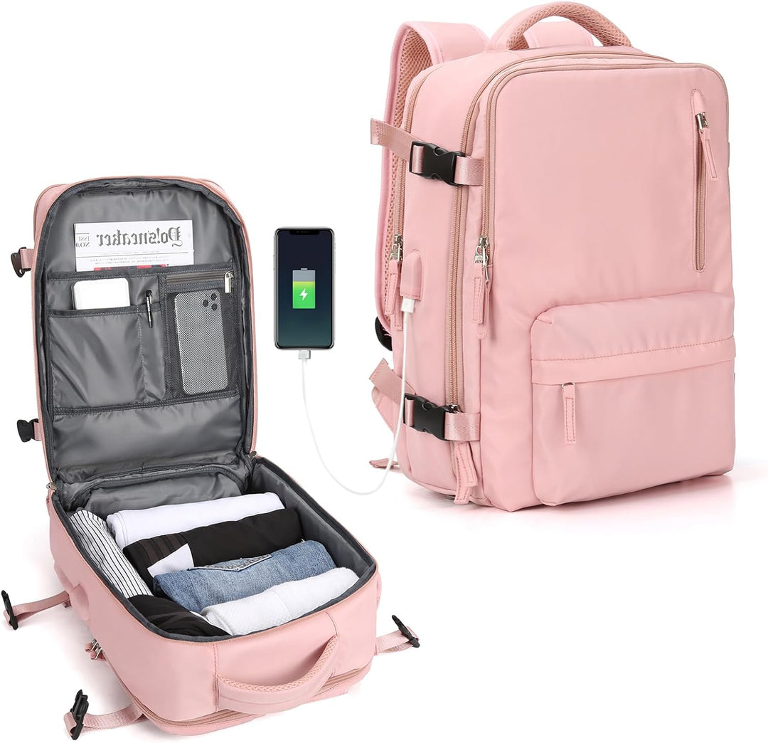 Unisex Laptop Carry Bag Multi-Compartment Adjustable Shoulder Strap