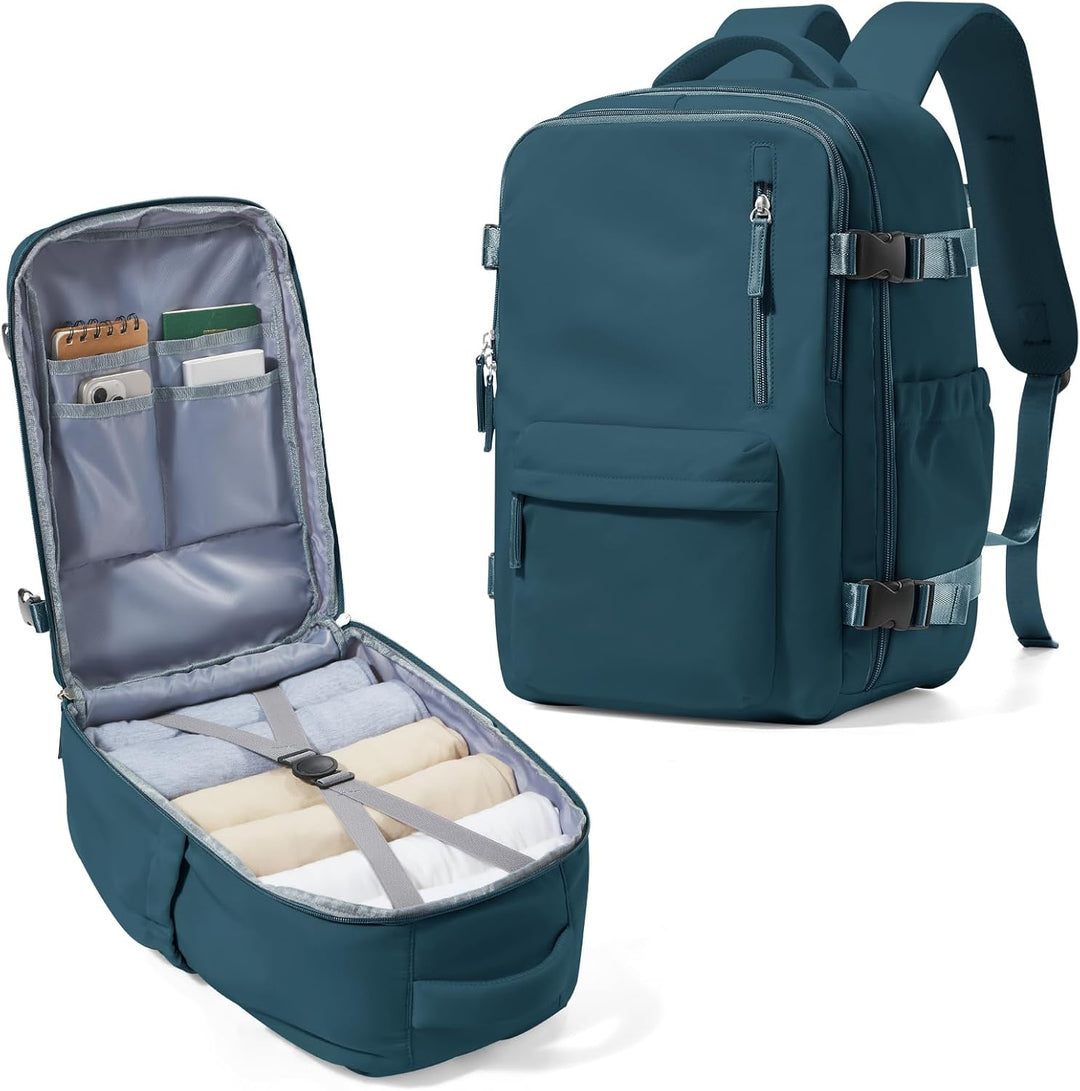 Unisex Laptop Carry Bag Multi-Compartment Adjustable Shoulder Strap