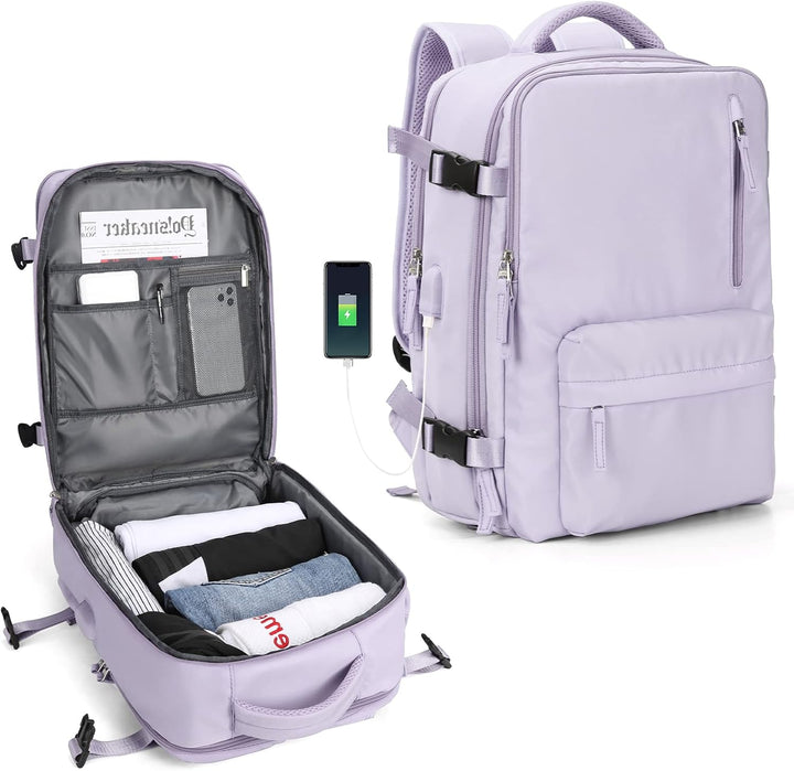 Unisex Laptop Carry Bag Multi-Compartment Adjustable Shoulder Strap