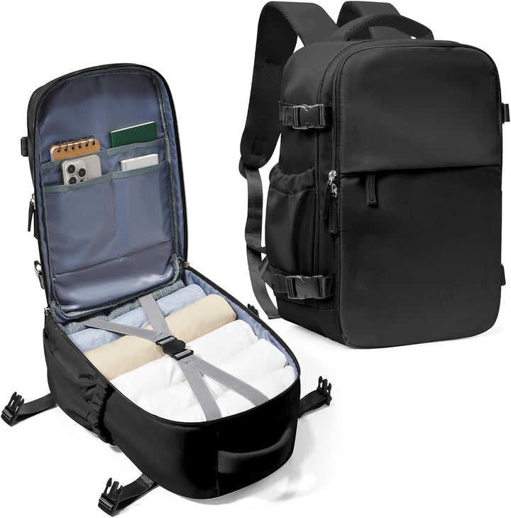 Unisex Laptop Carry Bag Multi-Compartment Adjustable Shoulder Strap - BritishMode