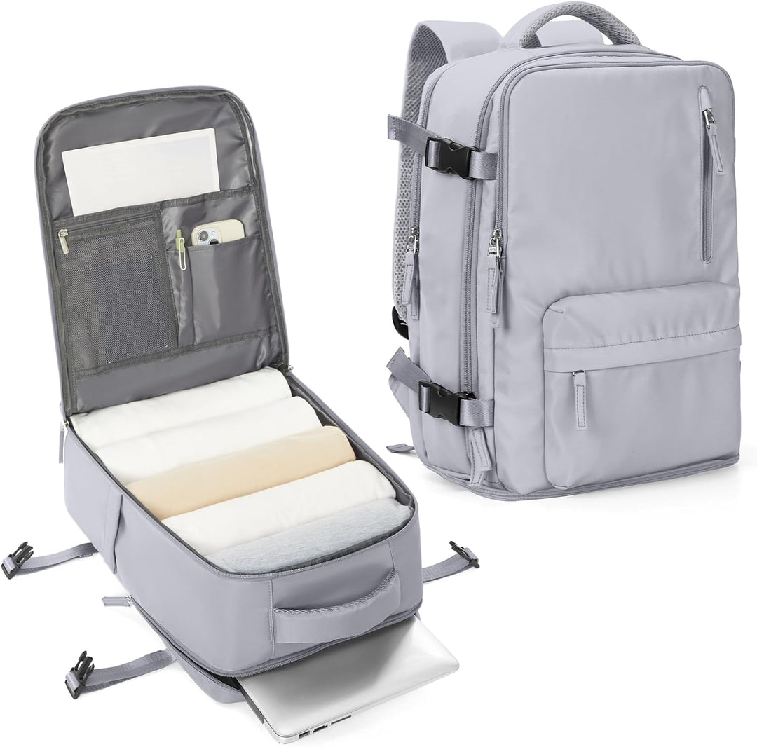 Unisex Laptop Carry Bag Multi-Compartment Adjustable Shoulder Strap